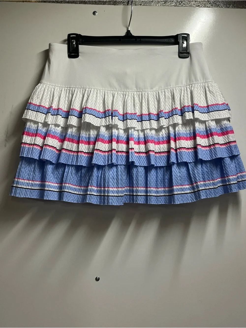 NEW Lucky in Love Retro Multi-Tiered Pleated tennis Skort Size large - Picture 4 of 6
